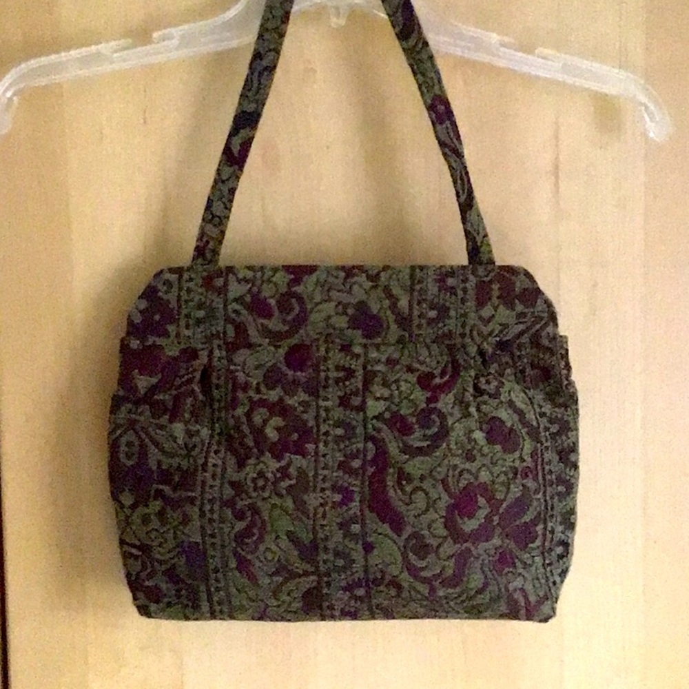 Lulu Guinness Silk brocade bag